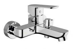 Смеситель для ванны и душа однорычажный, хром Cezares FLORIAN-VM-01